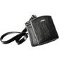 Calvin Klein Sleek Black Shoulder Bag with Chic Logo