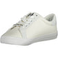 Calvin Klein Eco-Conscious White Sneakers with Logo Detail