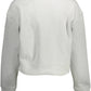 Calvin Klein Elegant Gray Logo Print Sweatshirt