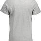 Tommy Hilfiger Gray Cotton Men T-Shirt