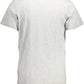 Tommy Hilfiger Gray Cotton Men T-Shirt