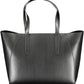 Tommy Hilfiger Elegant Black Shoulder Bag with Contrasting Details