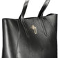 Tommy Hilfiger Elegant Black Shoulder Bag with Contrasting Details