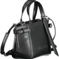 Calvin Klein Chic Black Shoulder Handbag with Zip Closure