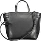 Calvin Klein Elegant Black Two-Handle Recycled Polyester Bag