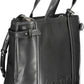 Calvin Klein Elegant Black Two-Handle Recycled Polyester Bag