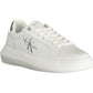 Calvin Klein Chic White Contrasting Lace-Up Sneakers