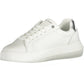 Calvin Klein Chic White Contrasting Lace-Up Sneakers