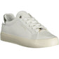 Calvin Klein Elegant White Contrast Lace-Up Sneakers