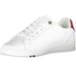 Tommy Hilfiger Eco Chic White Lace-Up Sneakers