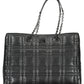 Calvin Klein Elegant Chain-Handle Black Handbag