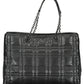 Calvin Klein Elegant Chain-Handle Black Handbag