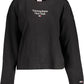 Tommy Hilfiger Chic Black Embroidered Logo Sweatshirt