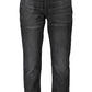 Calvin Klein Sleek Black Cotton Denim Jeans