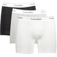 Calvin Klein Modern Stretch Cotton Boxer Briefs Triple Pack