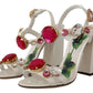 Dolce & Gabbana Keira Crystal-Embellished Ankle Strap Heels