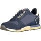 Napapijri Blue Leather Men Sneaker