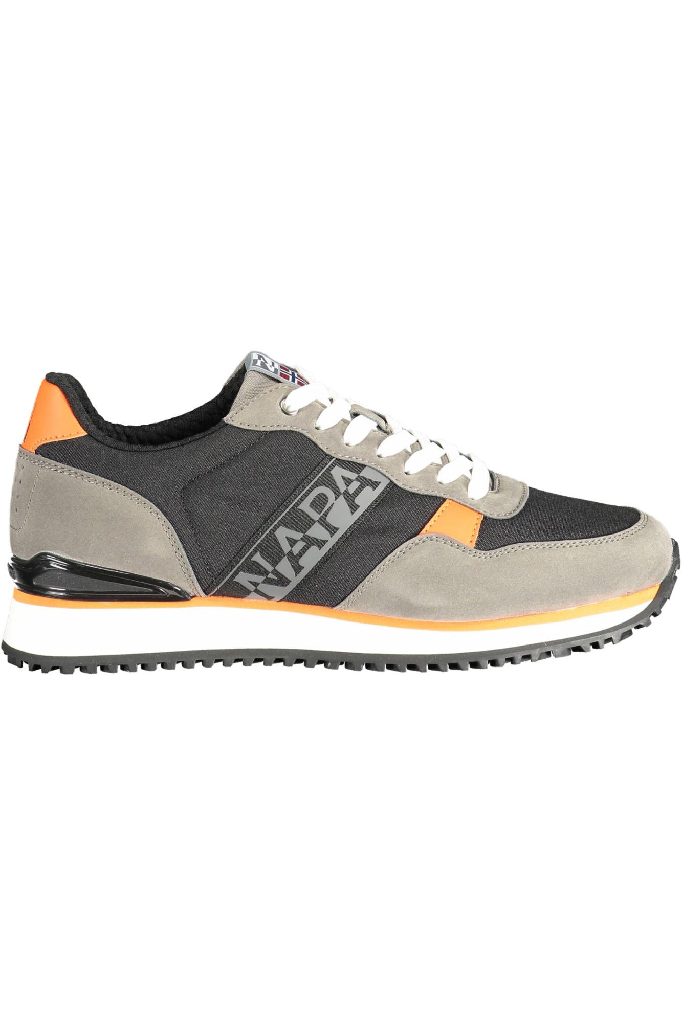 Napapijri Gray Polyester Men Sneaker