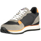 Napapijri Gray Polyester Men Sneaker