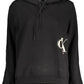 Calvin Klein Elegant Black Logo Hooded Sweatshirt