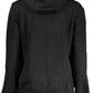 Calvin Klein Elegant Black Logo Hooded Sweatshirt