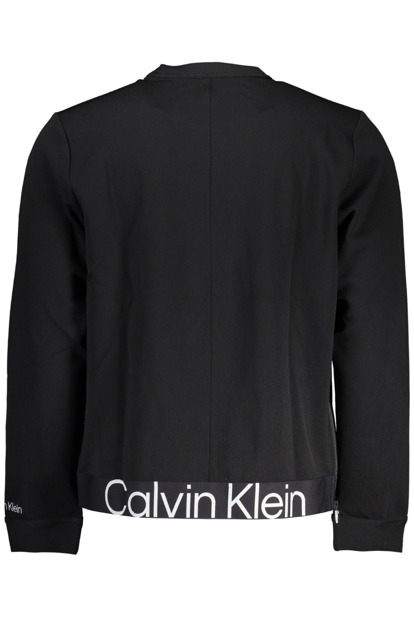 Calvin Klein Black Polyester Men Sweater