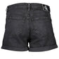 Calvin Klein Chic Mid-Rise Black Denim Shorts