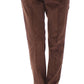 Dolce & Gabbana Elegant Brown Cotton Trousers