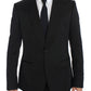 Dolce & Gabbana Exclusive Black Silk One Button Blazer