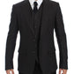 Dolce & Gabbana Elegant Gray Linen Slim Fit Blazer and Vest