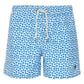 Fred Mello Chic Light Blue Beach Shorts for Men