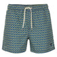 Fred Mello Chic Blue Beach Shorts for Suave Summer Days