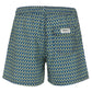 Fred Mello Chic Blue Beach Shorts for Suave Summer Days