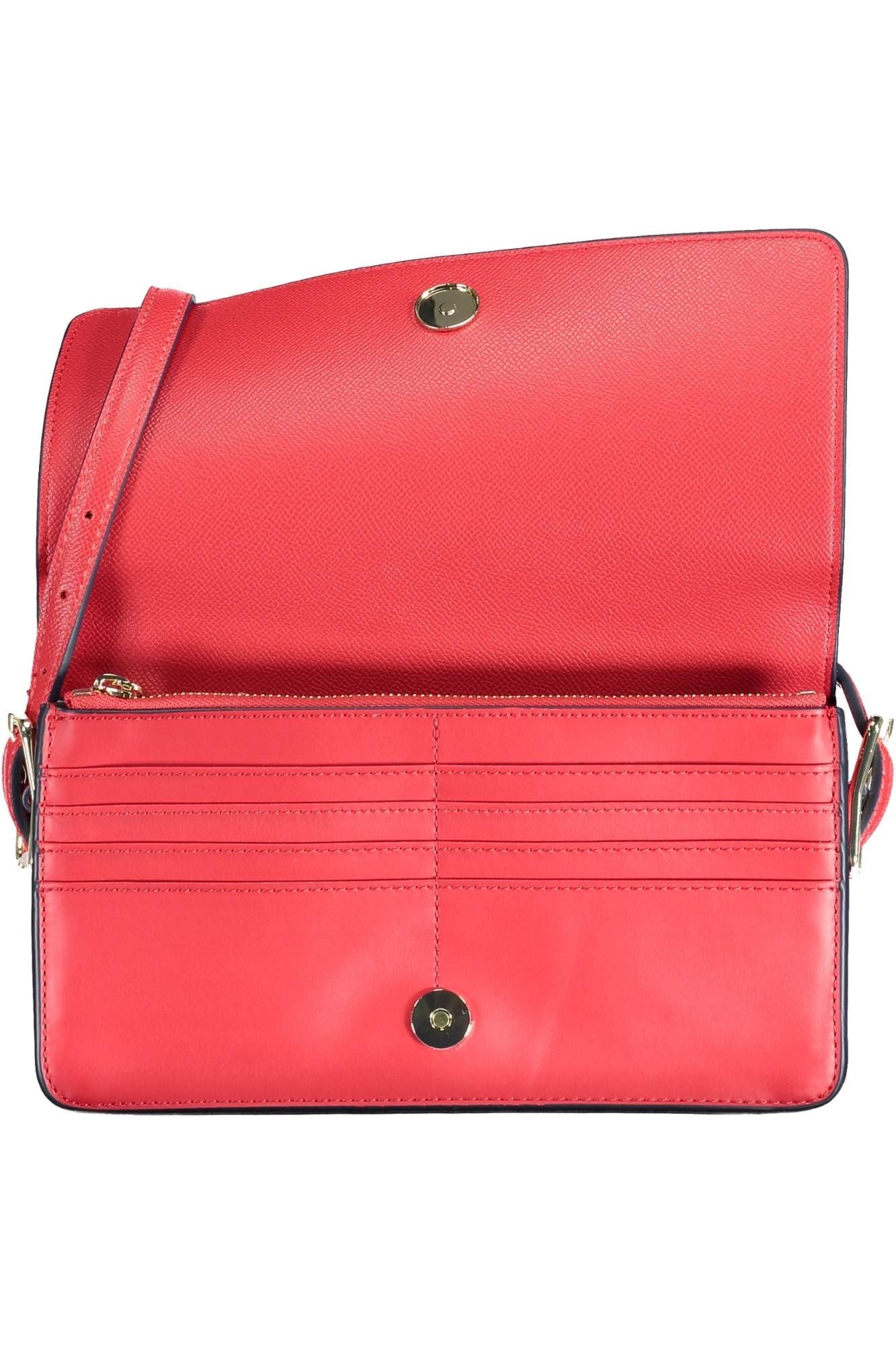 Tommy Hilfiger Elegant Red Polyurethane Shoulder Bag