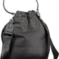 Calvin Klein Elegant Black Bucket Bag with Contrasting Details