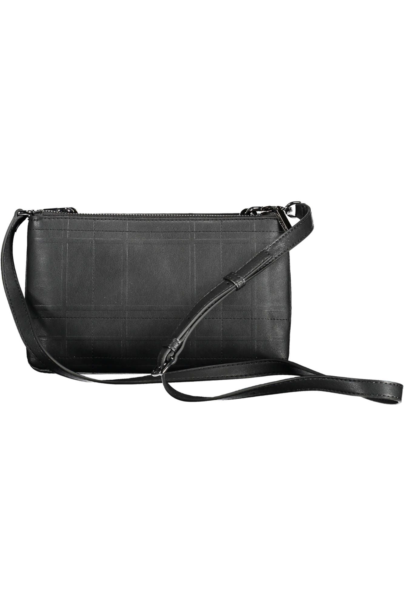 Calvin Klein Chic Black Shoulder Bag with Contrasting Details