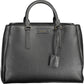 Calvin Klein Elegant Black Shoulder Bag with Chic Detailing