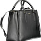 Calvin Klein Elegant Black Shoulder Bag with Chic Detailing