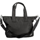 Calvin Klein Elegant Black Shoulder Bag with Contrasting Details