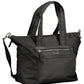 Calvin Klein Elegant Black Shoulder Bag with Contrasting Details