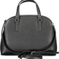 Calvin Klein Elegant Black Shoulder Bag with Logo Detail