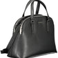 Calvin Klein Elegant Black Shoulder Bag with Logo Detail