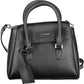 Calvin Klein Elegant Black Dual-Compartment Shoulder Bag