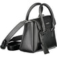 Calvin Klein Elegant Black Dual-Compartment Shoulder Bag