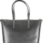 Calvin Klein Elegant Black Shoulder Bag with Zip Closure