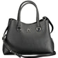 Tommy Hilfiger Elegant Black Two-Compartment Handbag