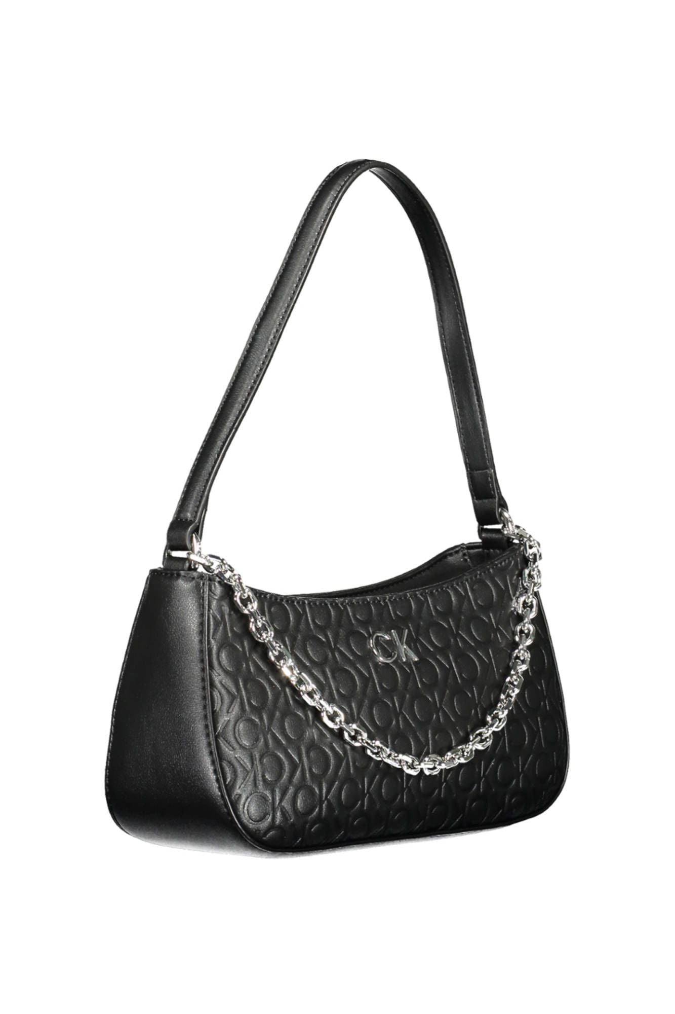 Calvin Klein Black Polyester Women Handbag