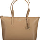 Calvin Klein Beige Polyester Women Handbag