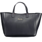 Tommy Hilfiger Elegant Blue Contrast Detail Handbag