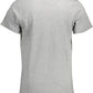 Tommy Hilfiger Gray Cotton Men T-Shirt